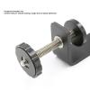 3 Section Articulating Arm, C Clamp Overhead Camera Mount Desk Stand Adjustable Articulated Arm with 1/4in 3/8in 5/8in Screw, 360 Ball Head view 4