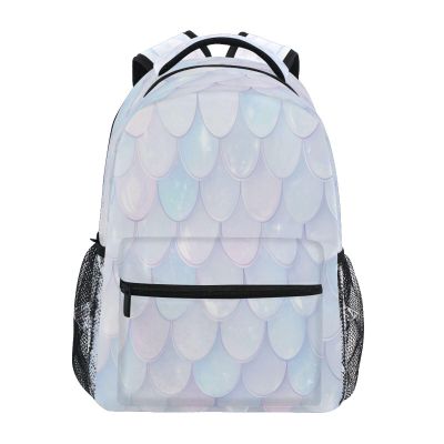 ATTX Mermaid Scales Backpack - Waterproof Lightweight Daypack, Durable Travel Backpack for Casual Use#171