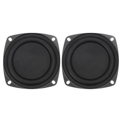 MECCANIXITY 2 Pcs Passive Radiator 3 Inch Woofer Vibrating Membrane, Rubber Vibration Diaphragm Plate Subwoofer for Bass Speaker Replacement, DIY