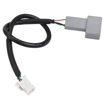 Car 4Pin Female to USB Male Adaptor Cable Media Central Unit USB Interface Adapter For Hyundai for Kia for Android Multimedia Auxiliary Input Adapters(4pin)
