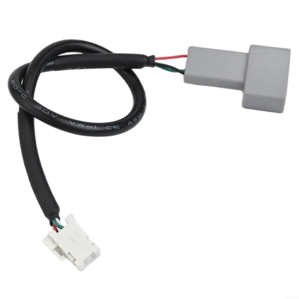 Car 4Pin Female to USB Male Adaptor Cable Media Central Unit USB Interface Adapter For Hyundai for Kia for Android Multimedia Auxiliary Input Adapters(4pin)