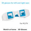 EMAGIE 3D Glasses for Movies - Great 3D Glasses for Parties Lightweight and Sturdy for Hours of Comfortable Viewing Suitable for Movie theaters Home Movies view 2