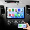 4G+64G Double Din Car Stereo Radio for Kia Forte K3 Cerato 2013-2018 with Wireless CarPlay & Android Auto,9 inch Touch Screen Car Radio Receiver Bluetooth GPS WiFi FM 32EQ SWC AHD Backup Camera view 2