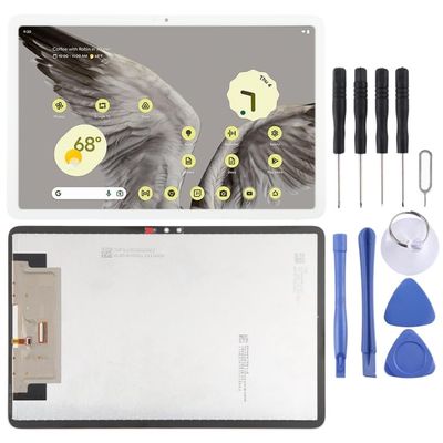 MPXPOTTHW Cell Phone Replacement LCD Screen for Google Pixel Tablet with Digitizer Full Assembly Spare Parts