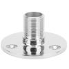 Marine Antenna Base Mount Boat Accessories 316 Stainless Steel Male Thread Antenna Base Round Antenna Mount for Marine Boat Fishing Vessels 3 Inch Diameter 1.5 Inch Height view 1