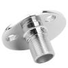 Marine Antenna Base Mount Boat Accessories 316 Stainless Steel Male Thread Antenna Base Round Antenna Mount for Marine Boat Fishing Vessels 3 Inch Diameter 1.5 Inch Height view 3