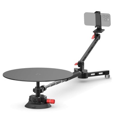 360 Degree Rotator, Professional Photography Turntable, Rotating Camera Slider, Rotating Photography Video Booth for Product Photography, Commercial Video