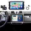 8Core 4GB+64GB Android 15 Radio for Mercedes Benz Smart Fortwo 2005-2010 Car Stereo with 9Inch 1280x720 IPS Touchscreen,Wireless Carplay/Android Auto GPS DSP 5.1Bluetooth WiFi FM/RDS SWC Camera view 1