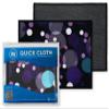 Quick Cloth Microfiber Glasses Cleaning Cloths 5"x7" 2 Pack with view 1