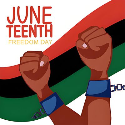 12X10ft Happy Juneteenth Backdrop June 19th Freedom Day African American Emancipation Independence Day Party Decorations Backgorund Supplies