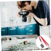 TEHAUX Grey Cards for Accurate Exposure Portable Photography Card with Reflective Black White and Grey Panels Reliable Exposure Reference for Outdoor Photography view 4
