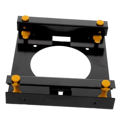 Angoily Hard Disk Bracket with Metal Mounting Tray Holder for Desktop Space Efficient Enhanced Stability and Robust Build for Reliable Support Random Color