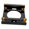 Angoily Hard Disk Bracket with Metal Mounting Tray Holder for Desktop Space Efficient Enhanced Stability and Robust Build for Reliable Support Random Color