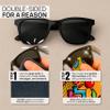 Microfiber Wholesale Quick Cloth Glasses Cleaning Cloths 5x7 Popart view 3