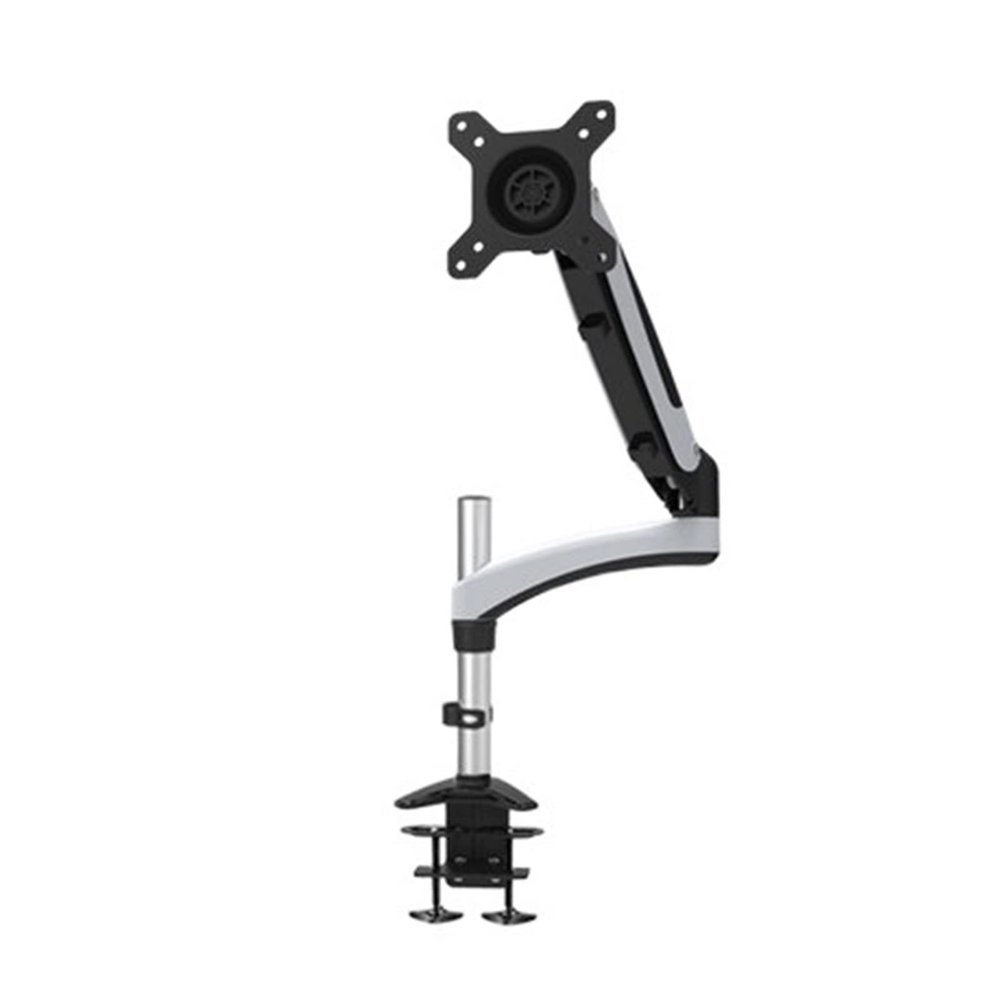 ADBWEKKF Aluminum Alloy Gas Spring Full Motion Desktop 15-27" LCD LED Monitor Holder Arm All-in-one PC Mount Bracket Loading 9-20kgs(GST112C)