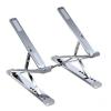 ADBWEKKF Adjustable Aluminum Alloy Laptop Stand for Tablet Table Support Notebook Stand Bracket Desktop Cooling Pad Laptop Holder(Silver) view 1