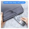 ADBWEKKF Adjustable Aluminum Alloy Laptop Stand for Tablet Table Support Notebook Stand Bracket Desktop Cooling Pad Laptop Holder(Silver) view 3