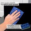Microfiber Wholesale Quick Cloth Glasses Cleaning Cloths5x7 Paisley Blue 2-Pack with Case | Double-Sided Lens Cleaner for Eyeglasses, Camera, Screens Glass | Reusable Microfiber Glass Polishing Cloth view 2