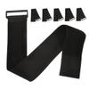 DOITOOL 6pcs Adjustable Elastic Hook and Loop Straps Multipurpose for Sports Luggage and Cable Management Durable Reusable Fastening for Everyday Use view 1