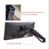 ADBWEKKF F80 for 200x200 17-30" Monitor Holder Arm Gas Spring Full Motion LCD TV Mount 2-9kg Dual Arm Clamp Bracket USB3.0(More parts-03) view 4