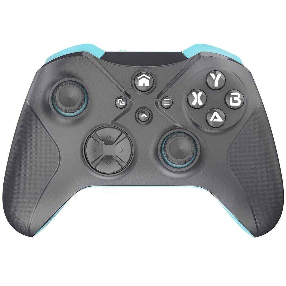 Nonbliep Wireless for Xbox Controller, Compatible with Xbox One S/X/iOS/Android/PC Controller, Gaming Controller with Turbo/Macro/Dual Vibration/3.5mm Audio Jack Grey Need to Upgrade