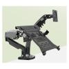 ADBWEKKF Gas Spring Dual Arm for 17"-27" Monitor Holder + 10"-17" Laptop Support Air Press Mount Stand Load 2-9kg(F160NX-FP-2)