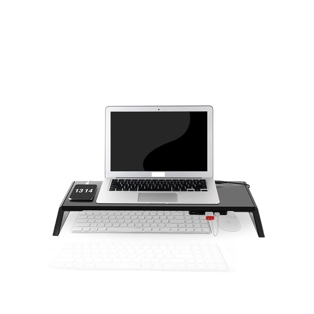 ADBWEKKF ID-20U Desktop Monitor Stand/Laptop Tray(Black)