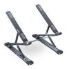 ADBWEKKF Adjustable Aluminum Alloy Laptop Stand for Tablet Table Support Notebook Stand Bracket Desktop Cooling Pad Laptop Holder(Gray) view 1
