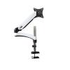 ADBWEKKF Aluminum 27inch 2-7kg 360 Rotate Clamp Air Press Gas Strut LCD Tv Table Mount Monitor Gas Spring Screen Desktop Support Bracket(White Grommet) view 1