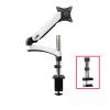 ADBWEKKF Aluminum 27inch 2-7kg 360 Rotate Clamp Air Press Gas Strut LCD Tv Table Mount Monitor Gas Spring Screen Desktop Support Bracket(White Grommet) view 2