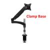 ADBWEKKF Aluminum 27inch 2-7kg 360 Rotate Clamp Air Press Gas Strut LCD Tv Table Mount Monitor Gas Spring Screen Desktop Support Bracket(White Grommet) view 4