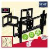 ADBWEKKF 32-65" Wall Corner LED LCD TV Mount Flexible Full Motion TV Swing Arm Bracket Ceiling Mount Load 100kgs EMP522MT view 2