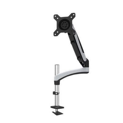 ADBWEKKF Aluminum Alloy Gas Spring Full Motion Desktop 15-27" LCD LED Monitor Holder Arm All-in-one PC Mount Bracket Loading 9-20kgs(GST112G)