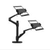 ADBWEKKF OL-13L Silver Ergonomics 10"-17" Double Laptop Stand Desktop PC Bracket Computer Notebook Mount Dual Arm(OL-13L-V Silver) view 3