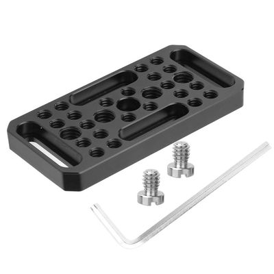 2Pcs Switching Plate Camera Easy Plate for Railblocks, Dovetails and Short Rods, Aluminium Alloy Camera Cheese Plate Expansion Plate