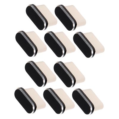 Tofficu 10pcs USB Type-c Dustproof Plugs Phone Charging Port Covers Dust Plug for Speaker Protection Cell Phone Accessories