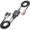 PROZOR 192KHz HDMI ARC to 3.5mm L/R Audio Adapter, 3.3ft/1m ARC Audio Extractor, TV HDMI(ARC) to RCA Converter with 3.5mm to RCA Cable, Adjustable Volume(CEC), for TV to Speaker Amplifier Soundbar view 1