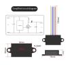 1pc Fully Isolated DC-DC 12V24V36V48V60V72V80V100V to 12V Step Down Power Converter Module1A 2A 3A 5A(12V 2A,50-100V_12V) view 2