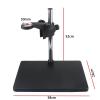 Lab Microscope Accessories Big Size Heavy Duty Adjustable Large Stereo Table Stand 50mm Ring Holder for Microscope Camera(10A 32CM) view 2