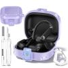 2025 New Security Lock Case for Beats Powerbeats Pro 2 Wireless Bluetooth Earbuds, Shockproof Protective Hard Cases Cover for Beats Powerbeats Pro 2 (2025) Accessories, with Cleaning Kit & Keychain view 1