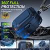 2025 New Security Lock Case for Beats Powerbeats Pro 2 Wireless Bluetooth Earbuds, Shockproof Protective Hard Cases Cover for Beats Powerbeats Pro 2 (2025) Accessories, with Cleaning Kit & Keychain view 4