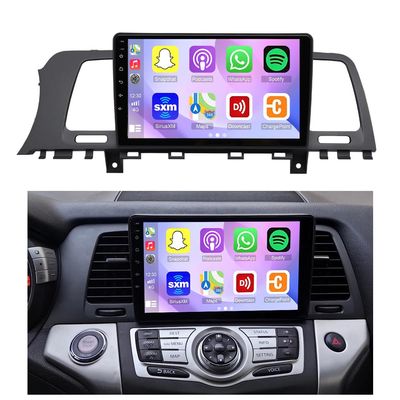 Bobuluo Android 13 Car Radio Compatible for Nissan Murano Z51 2008-2014, 9inch IPS Touch Screen Car Stereo with GPS/WiFi Bluetooth, FM RDS, SWC, Mirror Link, Backup Camera - 4+64GB