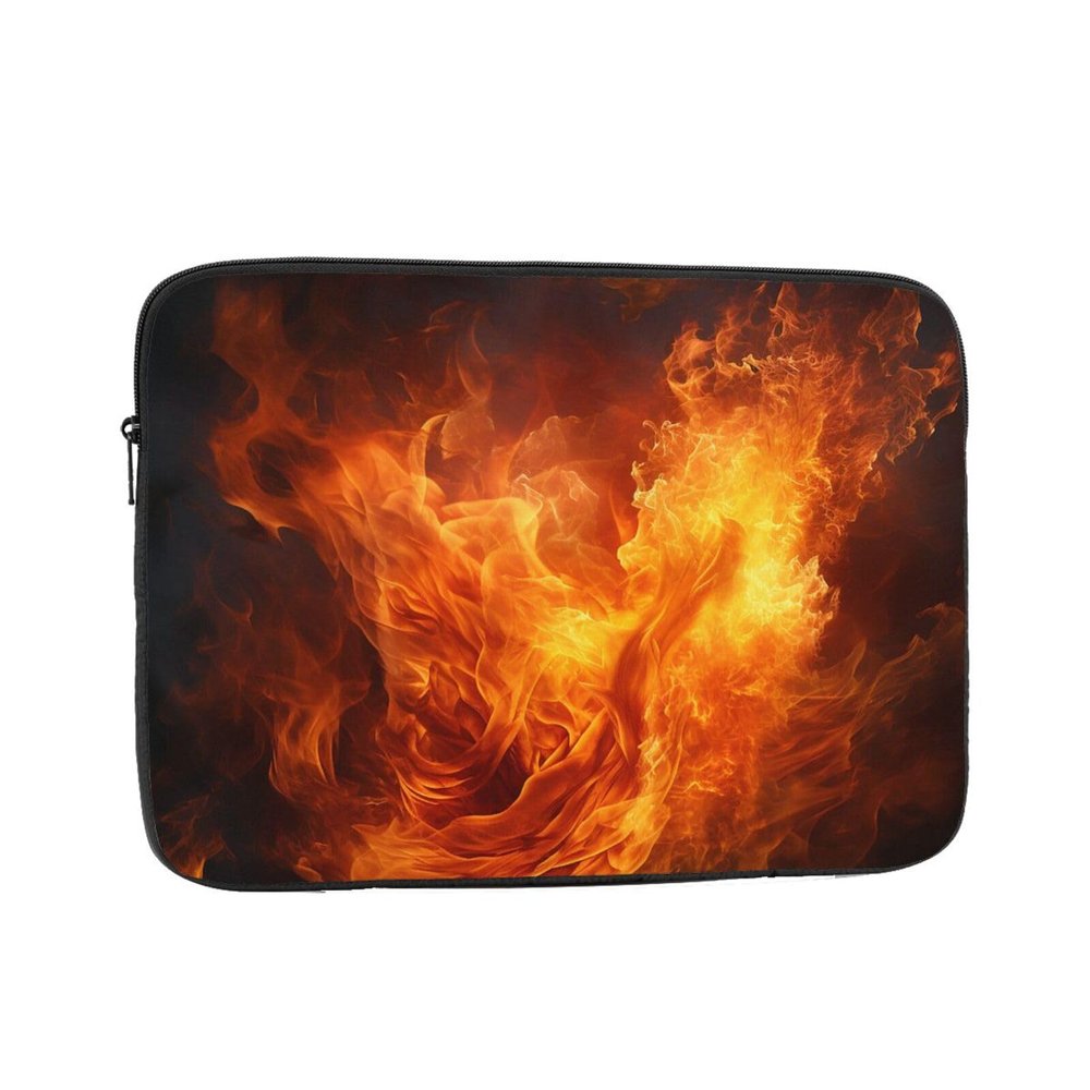 Laptop Case Sleeve Roaring Flame Laptop Bag Computer Carrying Case 15 Inch Notebook Protective Sleeve Cover