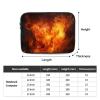 Laptop Case Sleeve Roaring Flame Laptop Bag Computer Carrying Case 15 Inch Notebook Protective Sleeve Cover view 2
