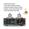 Phono Preamp, Mini Stereo Audio Hi-Fi Preamplifier, with Vacuum Tube, Features Volume Control and Bass/Treble Control, for MM Turntable Phonograph and Record Player view 3