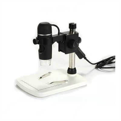 JOEBO Microscope Kit 20X-300X 5MP 8 LED Zoom Portable Digital Microscope Lights, with Stand Microscope Lens Adapters