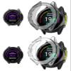 2 Pack for Garmin Forerunner 970 Case Cover,Shockproof, Anti-Scratch, Full Coverage Bumper Shell, Lightweight and Durable TPU Case Cover for Garmin Forerunner 970 Smart Watch,Black+Clear view 1