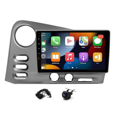 4+64G Car Stereo Radio for Toyota Matrix 2003 2004 Pontiac Vibe 2003-2008, 9" Touchscreen Android 14 Wireless Car Radio with CarPlay Android Auto GPS Navigation Bluetooth WiFi SWC Camera Mic