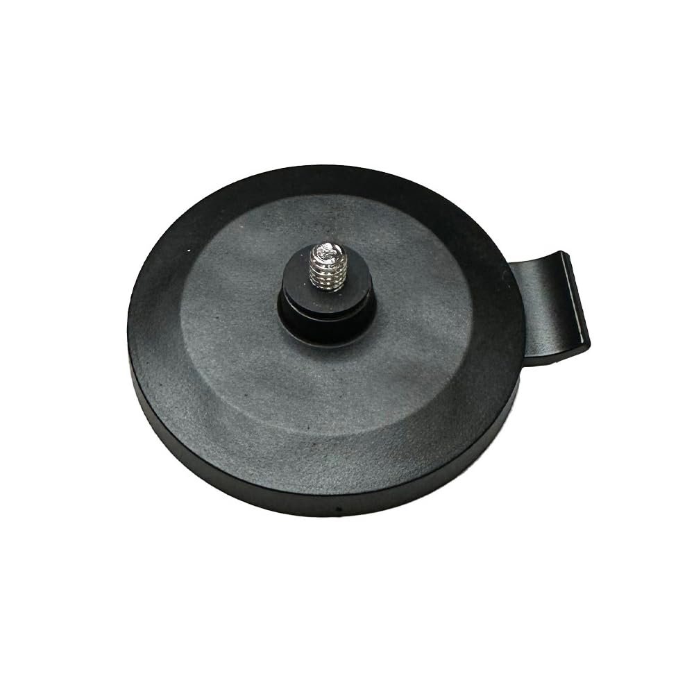 ThtRht Magnetic Camera Mount Base with 1/4''-20 Threaded Stud Windproof Strong Magnets Mounting Adapter for Gopro Action Camera Camcorder DSLR Camera Dash Cam Security Cameras Car Exterior Mount