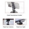 ThtRht Magnetic Camera Mount Base with 1/4''-20 Threaded Stud Windproof Strong Magnets Mounting Adapter for Gopro Action Camera Camcorder DSLR Camera Dash Cam Security Cameras Car Exterior Mount view 4